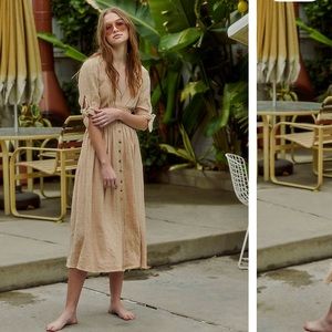 Free People Love of my Life MIDI dress